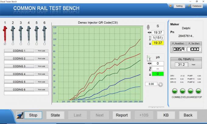 JZ-726 Diesel EUI EUP HEUI HPI injector Diagnostic Test Bench 2
