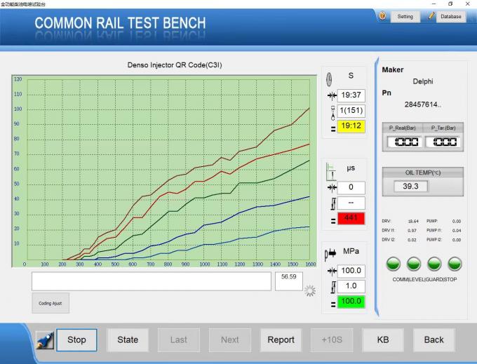 JZ-326S HEUI Common Rail Integrated Machine High Medium Pressure Injector Test Bench 4