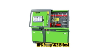 Denso HP6 Pump test on JZ-518